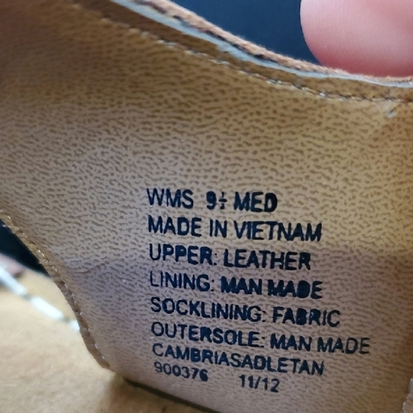 Natural Soul Tan Sandals with Slingback Design and Woven Straps - Picture 10 of 10